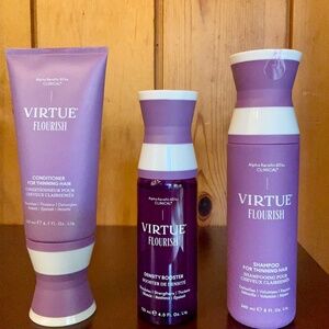 Virtuelabs Flourish Shampoo Set for Thinning Hair